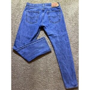 Levi’s 501 Jeans Men’s 36x32 Blue Original Fit Button Fly Straight Leg Classic